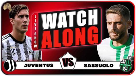 juventus vs sassuolo live stream